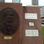 Monument to Chiune Sugihara in Vilnius